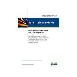 BS DD CLC/TS 62271-304:2008