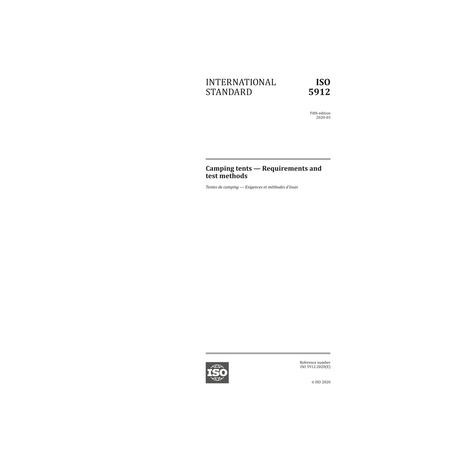ISO 5912:2020