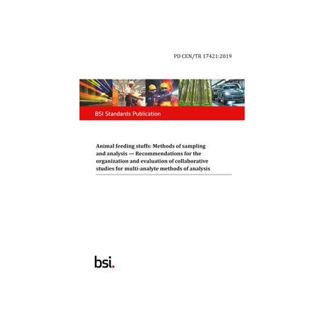 BS PD CEN/TR 17421:2019