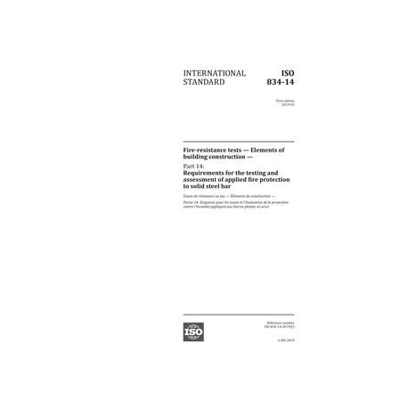 ISO 834-14:2019