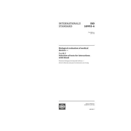 ISO 10993-4:2017