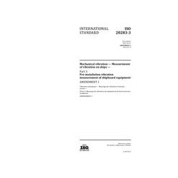 ISO 20283-3:2006/Amd1:2016