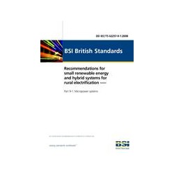 BS DD IEC/TS 62257-9-1:2008