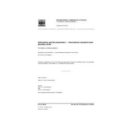 ISO 27729:2012/Cor1:2013