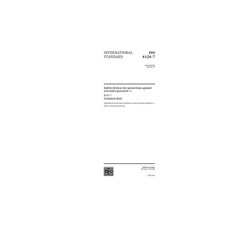 ISO 4126-7:2013