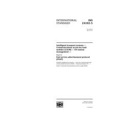 ISO 24102-5:2013