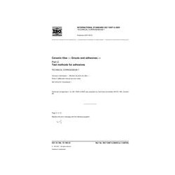 ISO 13007-2/Cor1:2007