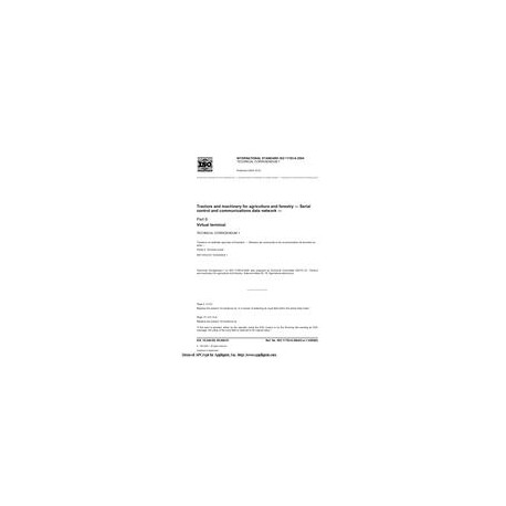 ISO 11783-6/Cor1:2005