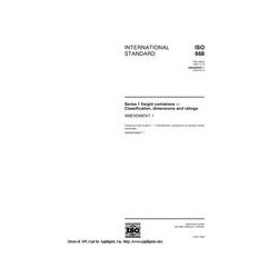 ISO 668/Amd1:2005