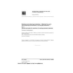 ISO 15156-1/Cor1:2005