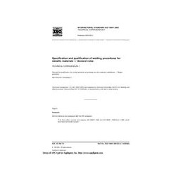 ISO 15607/Cor1:2005