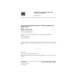 ISO 14520-1 Technical Corrigendum 1