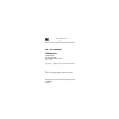 ISO 105-E09/Cor1:2002