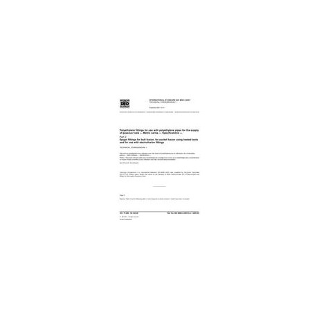 ISO 8085-2/Cor1:2001