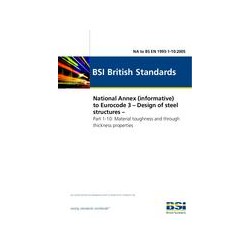 BS NA TO EN 1993-1-10:2005