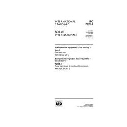 ISO 7876-2/AMD1:1999