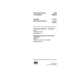 ISO 7876-1/AMD1:1999