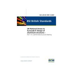 BS NA TO EN 1999-1-4:2007