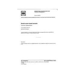 ISO 9917 Technical Corrigendum 1