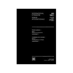 ISO 1942-1/AMD1:1992