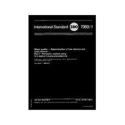 ISO 7393-1:1985