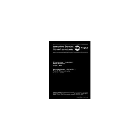 ISO 5138-9:1984