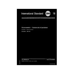 ISO 18:1981