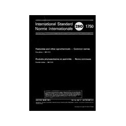 ISO 1750:1981