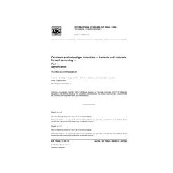 ISO 10426-1/Cor1:2010