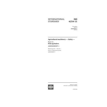 ISO 4254-11:2010/Amd1:2020