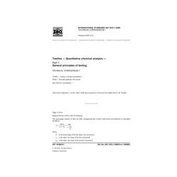 ISO 1833-1/Cor1:2009