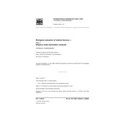 ISO 10993-7/Cor1:2009