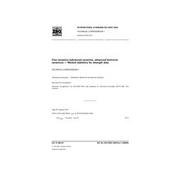 ISO 20501/Cor1:2009