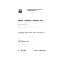 ISO 11737-1/Cor1:2007
