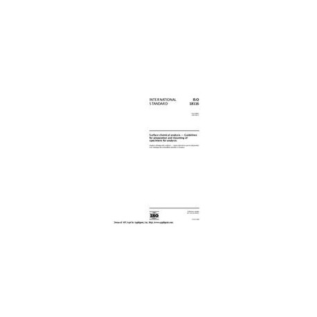 ISO 18116:2005
