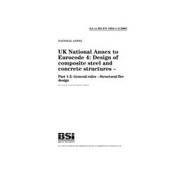 BS NA TO EN 1994-1-2:2005