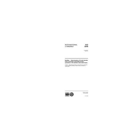 ISO 8249:2000