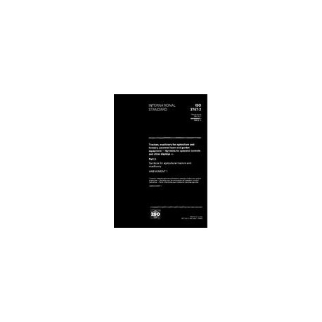 ISO 3767-2/AMD1:1995