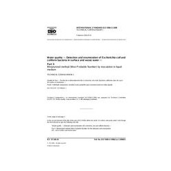 ISO 9308-3/Cor1:2000