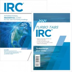 2021 International Residential Code for One- and Two-Family Dwellings & Tab Combo