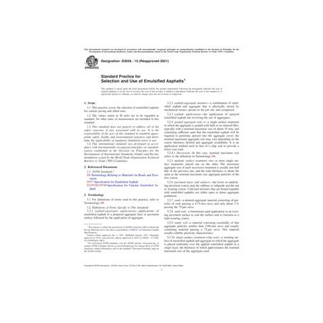 ASTM D3628-15(2021)