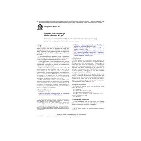 ASTM B560-20