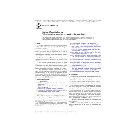 ASTM E1792-20