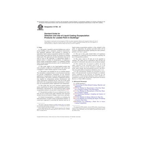 ASTM E1796-20