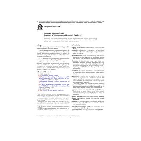 ASTM C242-20b
