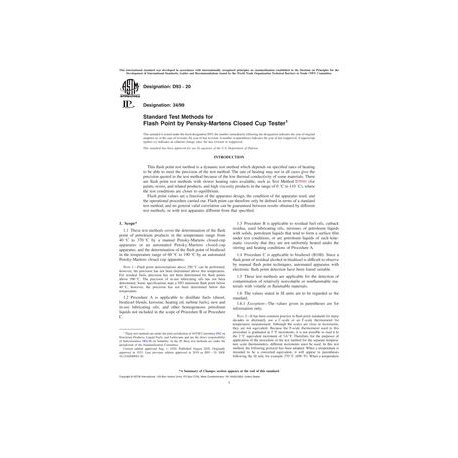 ASTM D93-20