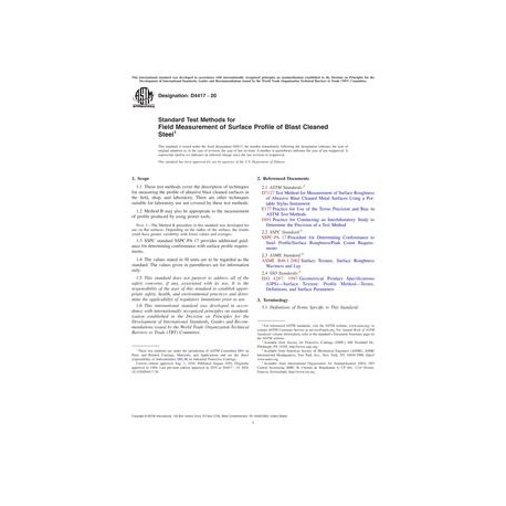ASTM D4417-20