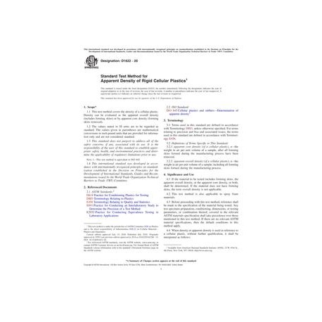 ASTM D1622-20