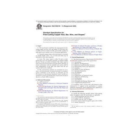 ASTM B301/B301M-13(2020)