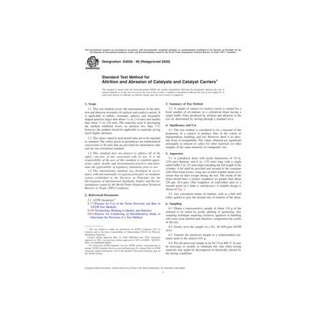 ASTM D4058-96(2020)